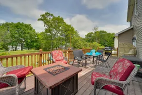 1 Mi to Lakes: Family Pocono Home w/ Fire Pits! - Image 2