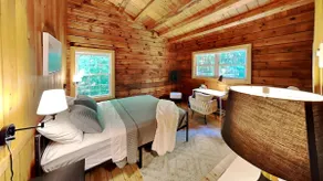 Luxe Log Cabin. Waterview & Private. - Image 3