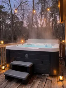 Dog-Friendly A-Frame with Hot Tub and Firepit - Image 5