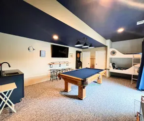 Waterfront home on Perch Lake outside Traverse City. Hot tub. Pool table. - Image 3