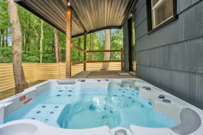 Blue Pine Cabin | Central Pocono Modern w/ Hot Tub - Image 4