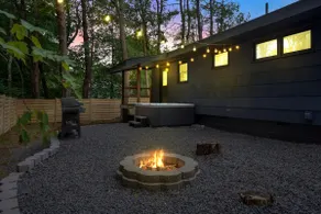 Blue Pine Cabin | Central Pocono Modern w/ Hot Tub - Image 2