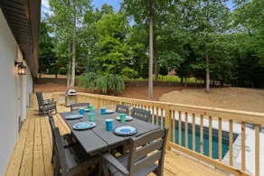 Sleeps 18 • Lakefront Retreat • Pool, Private Dock - Image 5