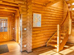 Alexander von Humboldt log cabin - 2nd row sea view - Image 3