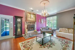 Porch & Fire Pit: Shawnee on Delaware Home - Image 3