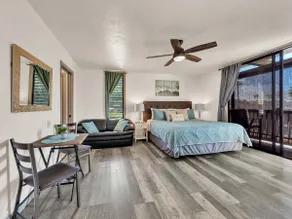 Peek-a-boo Oceanview Studio | AC & small beach - Image 3