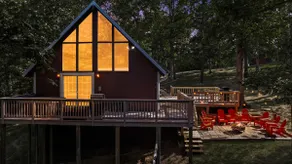 Loft-style cabin w/hot tub & fireplace - Image 3
