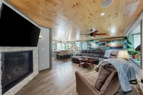 Cozy Wooded Home: 2 Kitchens near Lakes & Trails - Image 2