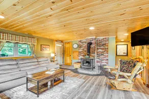 Rustic Cabin in West Danville w/ Deck & Fire Pit! - Image 3