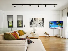 Voula Private Pool, Beach, Home cinema Apartment - Image 5