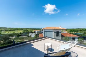 Villa con sauna, giardino e griglia | Vista sul giardino - Image 5