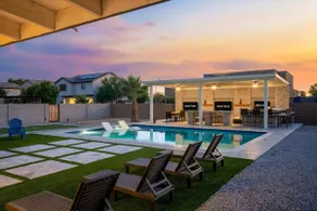 The Palm Putt Heated Pool Golden Tee Bocce - Image 2