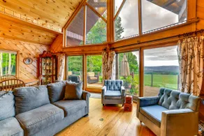 Secluded Oxford Cabin on 75 Acres: Sunset Views! - Image 3
