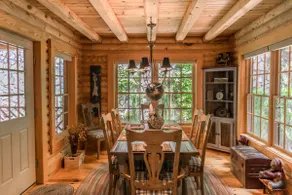 Stylish 3BR Log Cabin w/ Fire Pit | Near Trails | - Image 3