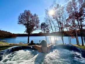 Lakefront Home with 6-person Hot Tub - Image 3