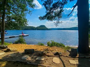 Waterfront Sand Beach Canoes Kayaks Dog OK Firepit - Image 3
