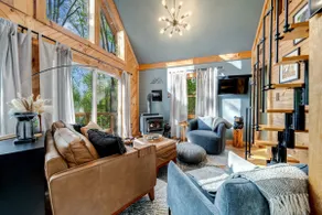Upscale w Fireplace Fire Pit Games in Gated Comm - Image 2