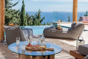 Infinity Pool Paradise with Panoramic Ionian Views - Image 2