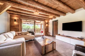 Chalet \"La Glière De L'Etelley\" avec vue sur la montagne, terrasse privée et Wi-Fi - Image 5