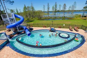 Lakefront Estate · Pool & Waterslide · Sleeps 45 - Image 2