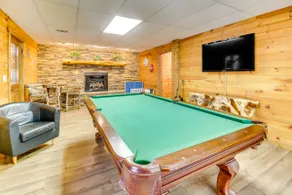 Secluded Cherry Log Cabin w/ Hot Tub + Swings! - Image 3