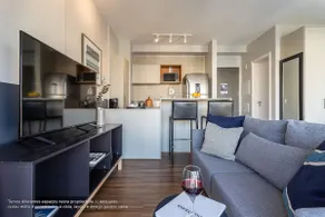 Comfort and design | Well-located studio in Z Sul - Image 3