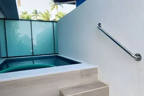 Flat on the sand, ocean view and private pool - Image 4