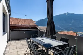 Appartamento 'Manu's Bergblick' con vista sulle montagne, terrazza privata e Wi-Fi - Image 3
