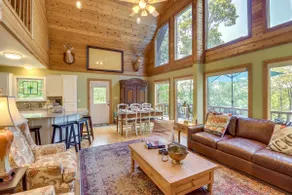 Peaceful Greers Ferry Cabin w/ Deck & Lake View! - Image 4