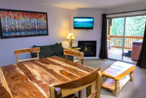 Condo Overlooking Fall River with Personal Hot Tub - Image 3