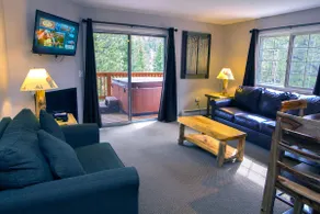 Condo Overlooking Fall River with Personal Hot Tub - Image 2