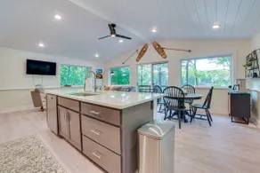 Deck & Fire Pit: Near ATV Trails in Gaylord - Image 4