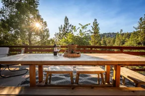 Peaceful ECO Sauna Cedar Hot Tub Ev Mountain Views - Image 2