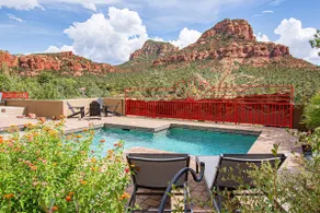 Sleeps 12. Salt Water Pool & Spa. Prime Sedona Location - Image 2