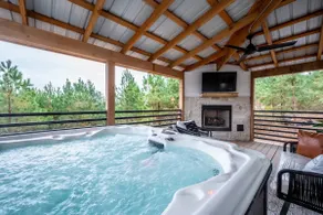Luxury Cozy Cabin | Hot Tub | Fire Pit| Fire place - Image 4