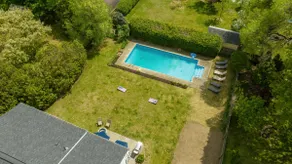 Saratoga Pool Firepit Grill Near Downtown & Track - Image 2