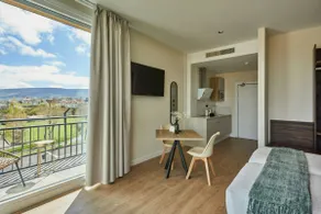 Ana Isabel Apartments, Apartment with bed. - Image 2