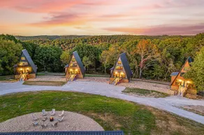 Romantic Ozark A-Frame | Hot Tub + Steam - Image 2