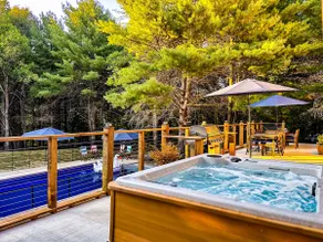 16-Acre Forest Lodge-Pool, Hot Tub, Pond |Theater - Image 5