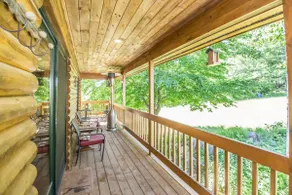 Huge Log Home Trailside At Pleasant Mnt Ski Area - Image 2
