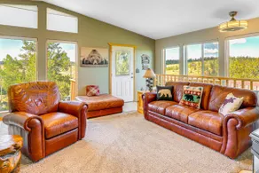 Deck & Views: Pet-Friendly Cabin in Jefferson! - Image 3