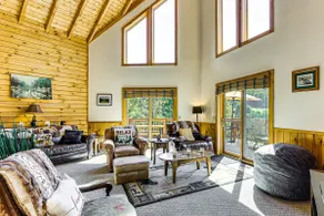 Deck & Mtn Views: Log Cabin By Snowshoe Mountain! - Image 4