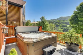 Deck & Mtn Views: Log Cabin By Snowshoe Mountain! - Image 3