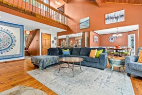 Serene Lakefront Home: Private Dock, Expansive Dec - Image 3