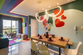 Rainbow-themed 2-bedroom apartment with barbecue OBP0301 - Image 2