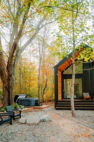 Wooded Luxury Design + Hot Tub | Firepit | Romance - Image 3