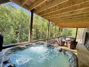 The Retreat at Laurel Creek- Screened Porch, Hot Tub, Outdoor Fireplace - Image 3