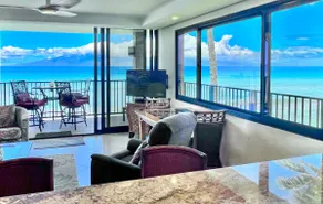 1BR Oceanfront Corner | Wraparound Lanai + A/C - Image 3