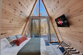 Cozy A-Frame | Hot Tub, Fire Pit & Pet-Friendly - Image 2