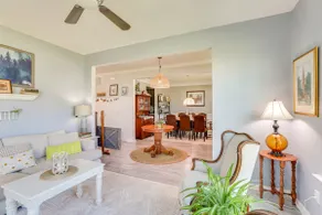Media Room & Yard: Modern Moncks Corner Home - Image 5